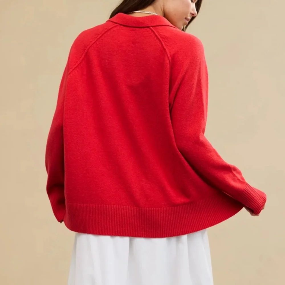 Aerie UnREAL Polo Sweater - Picture 9 of 10